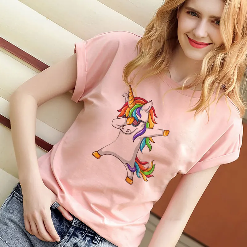 Colorful Unicorn Funny Printing T-Shirt 2020 Summer Short Sleeve Not Today Vogue Tshirt Harajuku Groot Punk Gothic T Shirt Women
Colorful Unicorn Funny Printing T-Shirt 2020 Summer Short Sleeve Not Today Vogue Tshirt Harajuku Groot Punk Gothic T Shirt Women