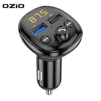 Car Bluetooth 5.0 FM Transmitter Modulator Car Charger Wireless Handsfree Audio Receiver Auto MP3 Player Car Dual USB Adapter
Car Bluetooth 5.0 FM Transmitter Modulator Car Charger Wireless Handsfree Audio Receiver Auto MP3 Player Car Dual USB Adapter