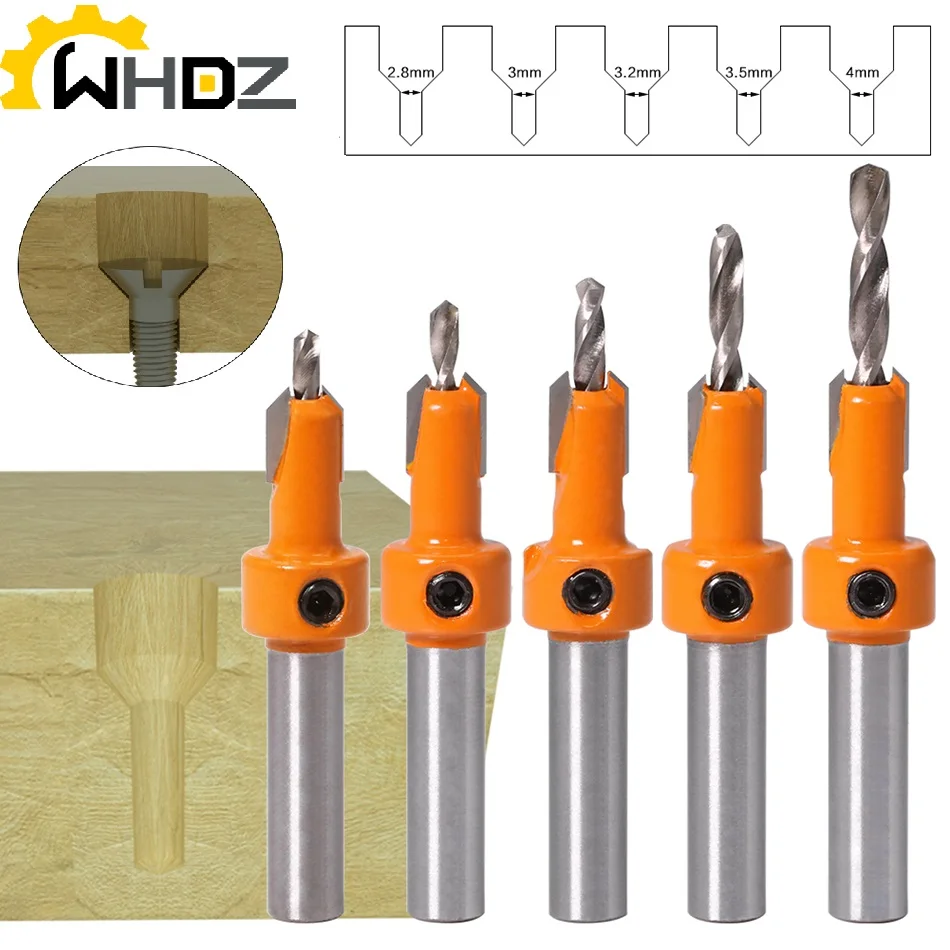 1set 8mm Shank HSS Woodworking Countersink Router Bit Set Screw Extractor Remon Demolition for Wood Milling Cutter for Woodwork
1set 8mm Shank HSS Woodworking Countersink Router Bit Set Screw Extractor Remon Demolition for Wood Milling Cutter for Woodwork
