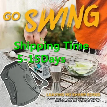Go Swing Universal Topless Can Opener The Easiest Can Opener Manual Can Opener Bottle Opener Topless beer Opener
Go Swing Universal Topless Can Opener The Easiest Can Opener Manual Can Opener Bottle Opener Topless beer Opener