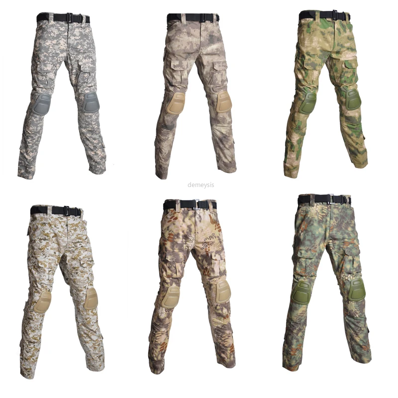 Army Military Tactical Pants with Knee Pads Breathable Camping Hiking Hunting Pants Tactical Combat Training Cargo Pants
Army Military Tactical Pants with Knee Pads Breathable Camping Hiking Hunting Pants Tactical Combat Training Cargo Pants