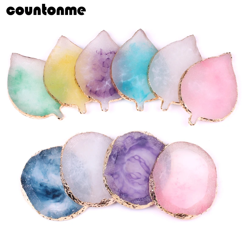 1Pcs Natural Resin Nail Art Color Palette Agate Stone Display Dish Tools For Acrylic Gel Polish Drawing Paint Color Mixing
1Pcs Natural Resin Nail Art Color Palette Agate Stone Display Dish Tools For Acrylic Gel Polish Drawing Paint Color Mixing