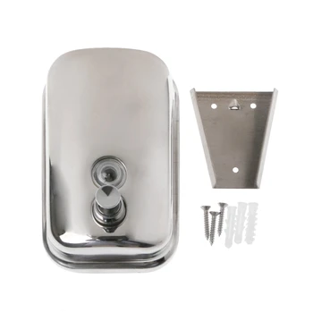 304 Stainless Steel Universal Liquid Soap Dispensers 500ml Wall Mount Dispenser 
304 Stainless Steel Universal Liquid Soap Dispensers 500ml Wall Mount Dispenser