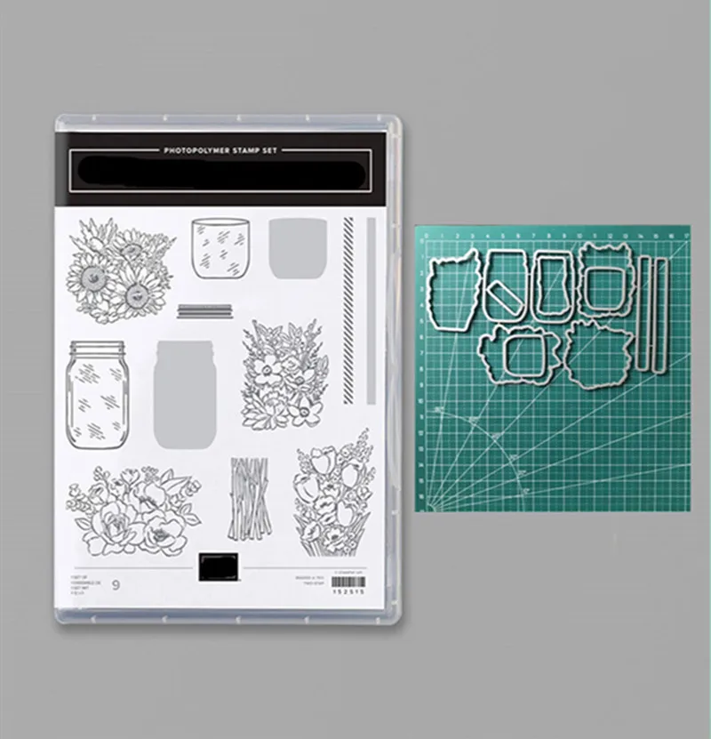 JAR OF FLOWERS Metal Cutting Dies and Stamps New 2020 for Cards Making Decor Scrapbooking Diecut Embossing Stencil Crafts
JAR OF FLOWERS Metal Cutting Dies and Stamps New 2020 for Cards Making Decor Scrapbooking Diecut Embossing Stencil Crafts