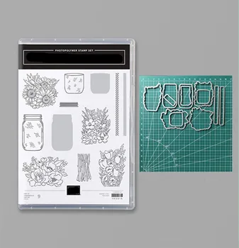 JAR OF FLOWERS Metal Cutting Dies and Stamps New 2020 for Cards Making Decor Scrapbooking Diecut Embossing Stencil Crafts
JAR OF FLOWERS Metal Cutting Dies and Stamps New 2020 for Cards Making Decor Scrapbooking Diecut Embossing Stencil Crafts