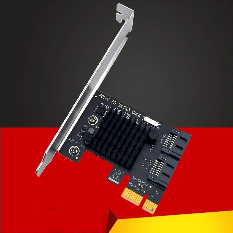 NEW Chia Mining Riser SATA PCI-E Adapter 2 Ports SATA 3.0 to PCIe x1 Expansion Card PCI Express SATA Controller with Boot Button
NEW Chia Mining Riser SATA PCI-E Adapter 2 Ports SATA 3.0 to PCIe x1 Expansion Card PCI Express SATA Controller with Boot Button