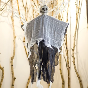 Children Halloween Hanging Skeleton Ghost Supplies Horrible Skeleton Ghost Hanging Decoration For Haunted House Halloween Party
Children Halloween Hanging Skeleton Ghost Supplies Horrible Skeleton Ghost Hanging Decoration For Haunted House Halloween Party