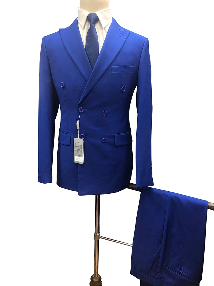 Men Suits Two Pieces Spring And Autumn New Arrival High Quality Double Breasted Classic-Fit Latest Design Costume Homme
Men Suits Two Pieces Spring And Autumn New Arrival High Quality Double Breasted Classic-Fit Latest Design Costume Homme
