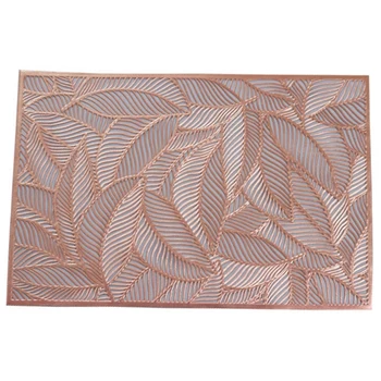 4Pcs Square PVC Placemats Kitchen Dining Anti-Scalding Heat Insulation Pad Hotel Restaurant Table Mat (Rose Gold)
4Pcs Square PVC Placemats Kitchen Dining Anti-Scalding Heat Insulation Pad Hotel Restaurant Table Mat (Rose Gold)