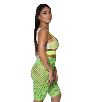 Women Pants European And American Summer Sexy Casual Pants Sexy Mesh Design Slim Casual Pants Hollow Perspective Shorts Women H7
Women Pants European And American Summer Sexy Casual Pants Sexy Mesh Design Slim Casual Pants Hollow Perspective Shorts Women H7