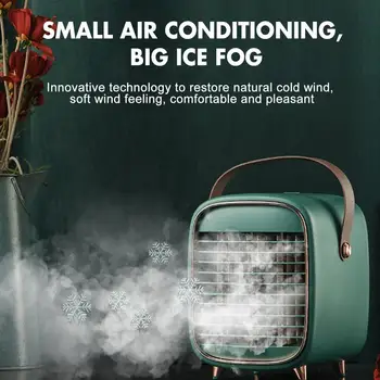 Mini Air Conditioner Portable Desktop Air Cooler 7 Colors LED Multi-function Humidifier Purifier USB Personal Space Cooler Fan
Mini Air Conditioner Portable Desktop Air Cooler 7 Colors LED Multi-function Humidifier Purifier USB Personal Space Cooler Fan