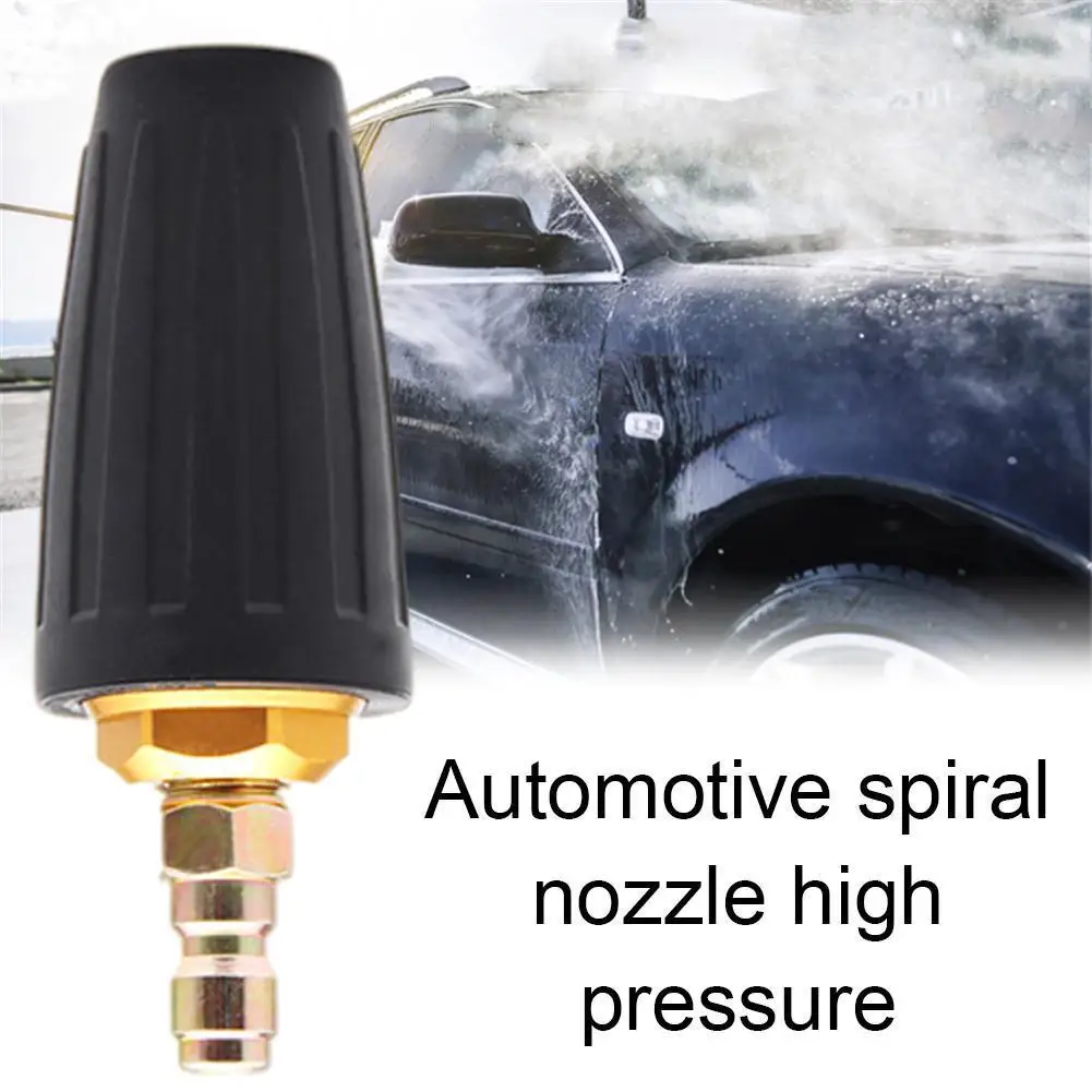 3600psi Nozzle High-pressure Washer Rotating Turbine Nozzle For Car Washing Gardening High-pressure Cleaner Auto cleaning
3600psi Nozzle High-pressure Washer Rotating Turbine Nozzle For Car Washing Gardening High-pressure Cleaner Auto cleaning