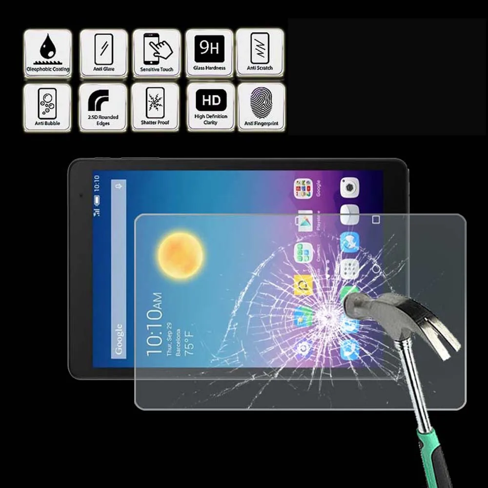 For Alcatel OneTouch POP 10 9.6" Tablet Ultra Clear Tempered Glass Screen Protector Anti Fingerprint Proective Film
For Alcatel OneTouch POP 10 9.6" Tablet Ultra Clear Tempered Glass Screen Protector Anti Fingerprint Proective Film