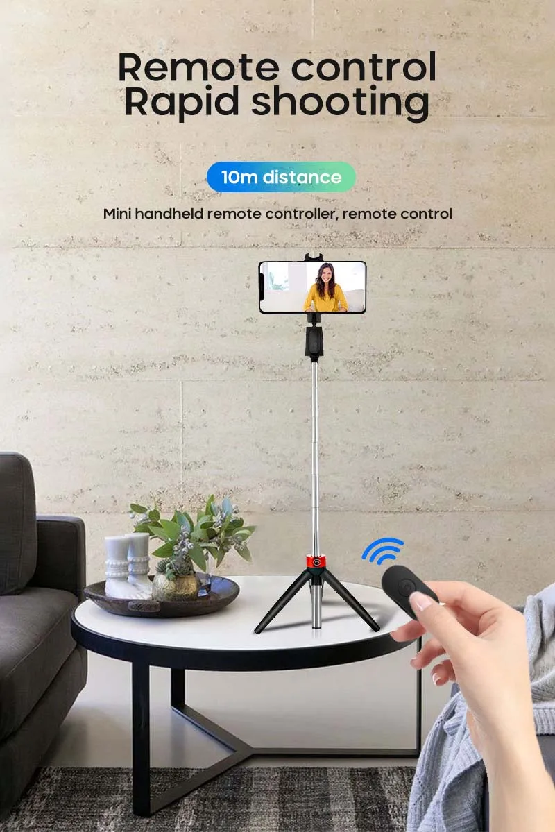 Bluetooth Selfie Stick Tripod