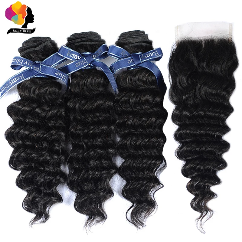 100% Remy Peruvian Hair Bundles With Closure Deep Wave Human Hair Remyblue 3 Bundles With Closure Natural Color For Black Woman
100% Remy Peruvian Hair Bundles With Closure Deep Wave Human Hair Remyblue 3 Bundles With Closure Natural Color For Black Woman
