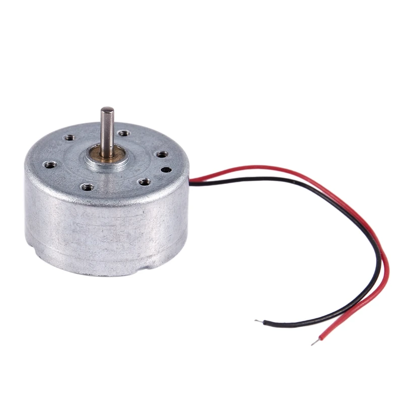 1700-7300RPM 1.5-6.5V High Torque Cylinder Electric Mini DC Motor
1700-7300RPM 1.5-6.5V High Torque Cylinder Electric Mini DC Motor