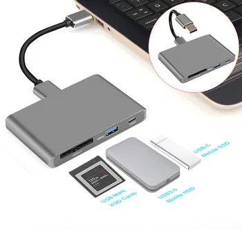 USB 3.0 Hub Type-C To 4K X 2K HDMI Charging Memory Card Reader Adapter USB-C Micro USB Charging For Pro for Windows XP ForMACOS
USB 3.0 Hub Type-C To 4K X 2K HDMI Charging Memory Card Reader Adapter USB-C Micro USB Charging For Pro for Windows XP ForMACOS