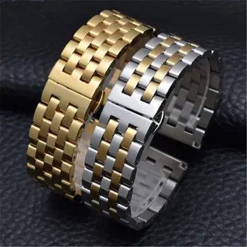 FUYIJIA Sports Watch Band men five-bead solid stainless steel strap butterfly buckle watchbands 18mm~24mm belt watch accessories
FUYIJIA Sports Watch Band men five-bead solid stainless steel strap butterfly buckle watchbands 18mm~24mm belt watch accessories