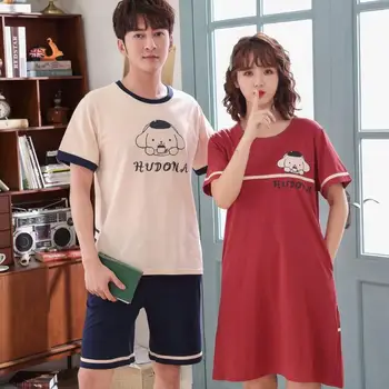 Short Sleeve Cartoon Printed Loose Nightdress Home Clothes Lingeries Women Nightgowns Summer Sleepwear Casual Night Dresses
Short Sleeve Cartoon Printed Loose Nightdress Home Clothes Lingeries Women Nightgowns Summer Sleepwear Casual Night Dresses