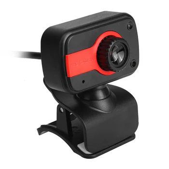 USB Webcam with Microphone 2LED Night Vision HD Web Camera School Meeting Working Ornaments for Win 10 8 7 XP Red
USB Webcam with Microphone 2LED Night Vision HD Web Camera School Meeting Working Ornaments for Win 10 8 7 XP Red
