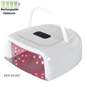 Red Light Rechargeable Nail LED Lamp Wireless Gel Polish Dryer UV Curing Light Pedicure Lamps Cordless Nail Art Lamp
Red Light Rechargeable Nail LED Lamp Wireless Gel Polish Dryer UV Curing Light Pedicure Lamps Cordless Nail Art Lamp