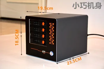 A new design of minenas chassis four drawer itx motherboard chassis NAS server Mini super mute
A new design of minenas chassis four drawer itx motherboard chassis NAS server Mini super mute