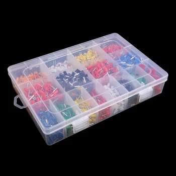 2120 Pcs Insulated Cord Pin End Terminal Bootlace Ferrules Kit Set Wire Copper Dropship
2120 Pcs Insulated Cord Pin End Terminal Bootlace Ferrules Kit Set Wire Copper Dropship