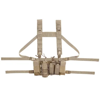 New Adjustable Two-way Pocket Pocket Vest Chest Set Radio Harness Chest Bag Men's And Women's tTctical Breastplate Suit
New Adjustable Two-way Pocket Pocket Vest Chest Set Radio Harness Chest Bag Men's And Women's tTctical Breastplate Suit