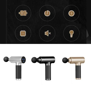 LCD Display Massage Percussion Massager Instrument Sport Deep Muscle Relaxing Therapy Ergonomics Head Low Noise
LCD Display Massage Percussion Massager Instrument Sport Deep Muscle Relaxing Therapy Ergonomics Head Low Noise