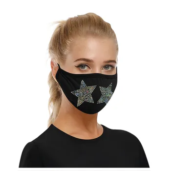 Star Print Masks Fashionable Personalized Decorative Sunscreen Bling Mask Breathable Protective Ear hook Mask mundschutzmaske
Star Print Masks Fashionable Personalized Decorative Sunscreen Bling Mask Breathable Protective Ear hook Mask mundschutzmaske