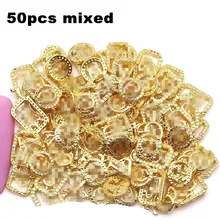 50 Pcs Mixed Metal Manicure Nail Art Decoration Charm in Bulk Luxury Golden Silver Alloy Jewelry Nail Accessories
50 Pcs Mixed Metal Manicure Nail Art Decoration Charm in Bulk Luxury Golden Silver Alloy Jewelry Nail Accessories