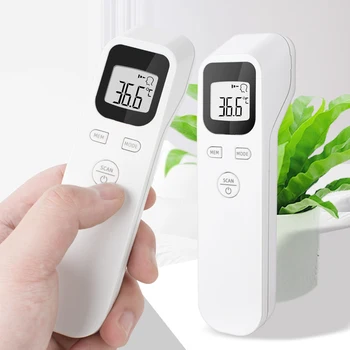 LCD Digital Temperature Gun Non-contact Infrared Forehead Thermometer with fever alert function
LCD Digital Temperature Gun Non-contact Infrared Forehead Thermometer with fever alert function