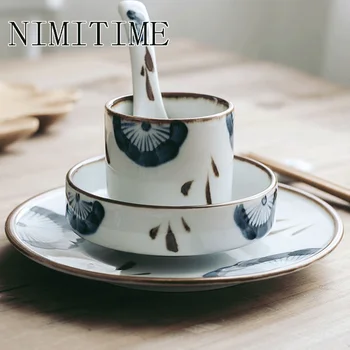 1 PC NIMITIME Japanese Style Ceramic Soup Spoon Rice Bowl Dish Plate Hone Food Dish Plate Tableware Set
1 PC NIMITIME Japanese Style Ceramic Soup Spoon Rice Bowl Dish Plate Hone Food Dish Plate Tableware Set