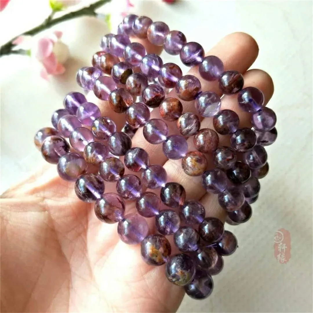 Лучший натуральный фиолетовый рутилированный кварцевый браслет для женщин, женщин, мужчин, любимый лечебный подарок, бусины с кристаллами стандарта AAAAA 6 мм 8 мм
Лучший натуральный фиолетовый рутилированный кварцевый браслет для женщин, женщин, мужчин, любимый лечебный подарок, бусины с кристаллами стандарта AAAAA 6 мм 8 мм