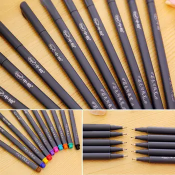 10PCS/Set 0.38mm Colorful Fiber Marker Pen Set Fineliners Fine Painting Hook Line Tip Sketch Felt Art Markers Pen Drawing L7Q0
10PCS/Set 0.38mm Colorful Fiber Marker Pen Set Fineliners Fine Painting Hook Line Tip Sketch Felt Art Markers Pen Drawing L7Q0