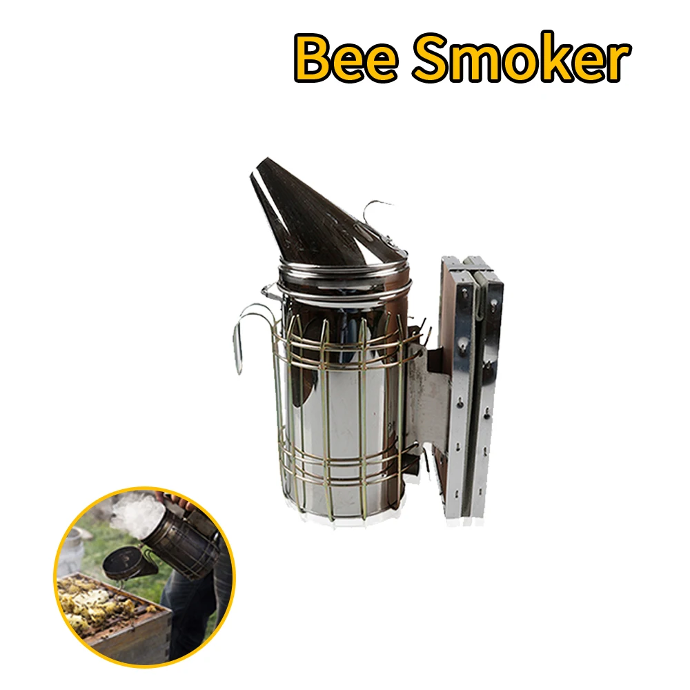 Beekeeping Stainless Steel Bee Smoker Transmitter Kit Bee Bees keeping Equipment and Tools for beekeeper 001
Beekeeping Stainless Steel Bee Smoker Transmitter Kit Bee Bees keeping Equipment and Tools for beekeeper 001