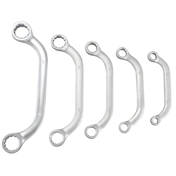 5Pcs/Set 8-10/11-13/14-15/17-19/21-22mm C Type Plum Wrench Spanner Set Auto Repair Wrench Tool
5Pcs/Set 8-10/11-13/14-15/17-19/21-22mm C Type Plum Wrench Spanner Set Auto Repair Wrench Tool