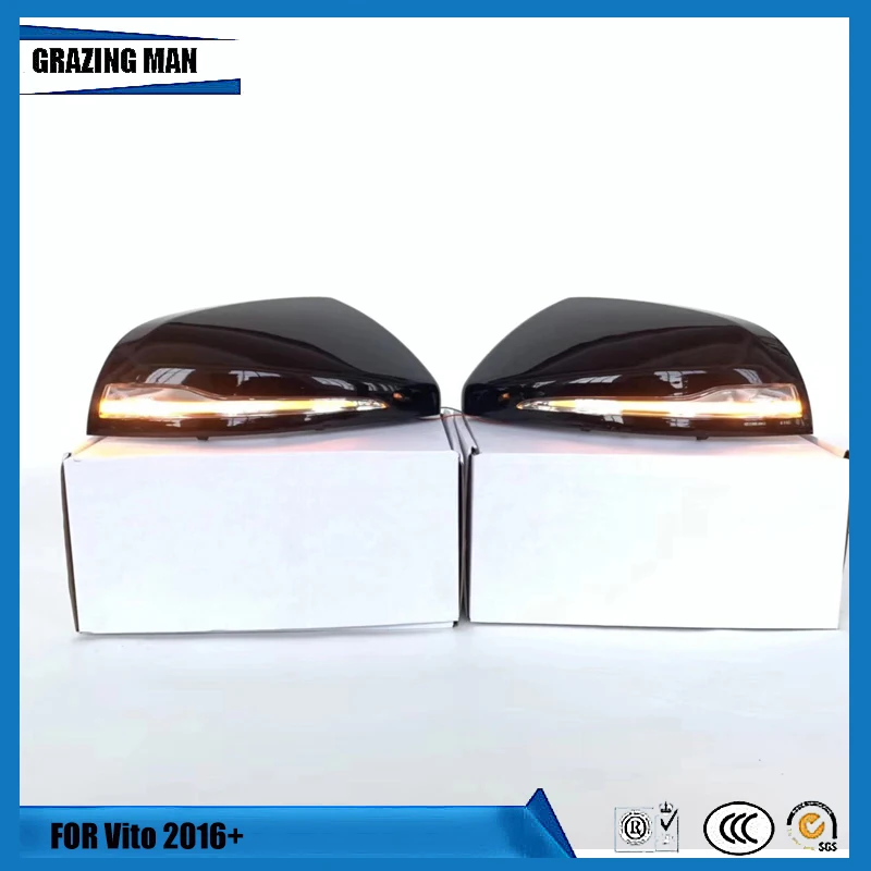 Car ABS Mirror Cover Placement for Vito 2016 2017 2018 2019 Vito Mirror Cover with LED
Car ABS Mirror Cover Placement for Vito 2016 2017 2018 2019 Vito Mirror Cover with LED
