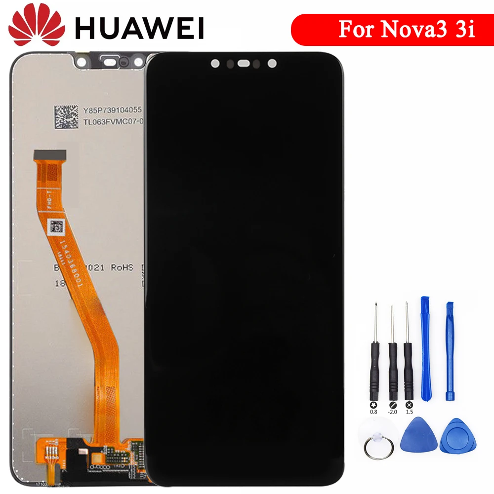 Original LCD For HUAWEI Nova 3 Display Touch Screen Replace 3i Nova3 Replacement parts | Мобильные телефоны и аксессуары