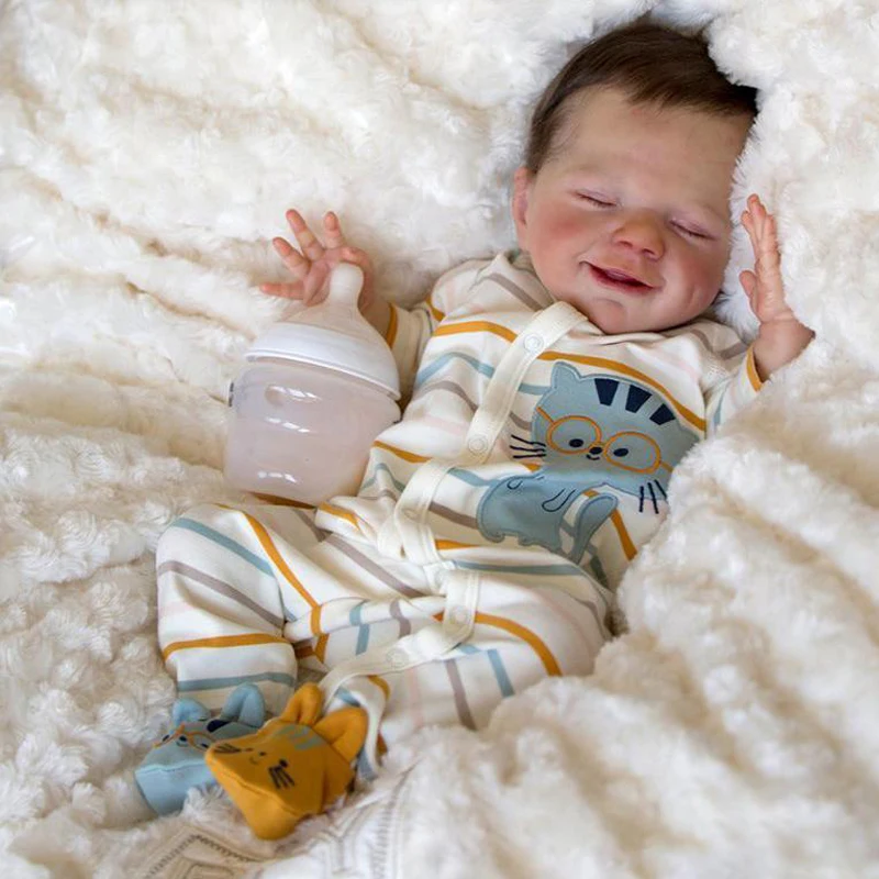 17/18/20 inch Simulation Silicone Reborn Dolls So Truly Like Newborn Babies Doll DIY For Boy Or Girl Kid Birthday Gifts Play Toy
17/18/20 inch Simulation Silicone Reborn Dolls So Truly Like Newborn Babies Doll DIY For Boy Or Girl Kid Birthday Gifts Play Toy