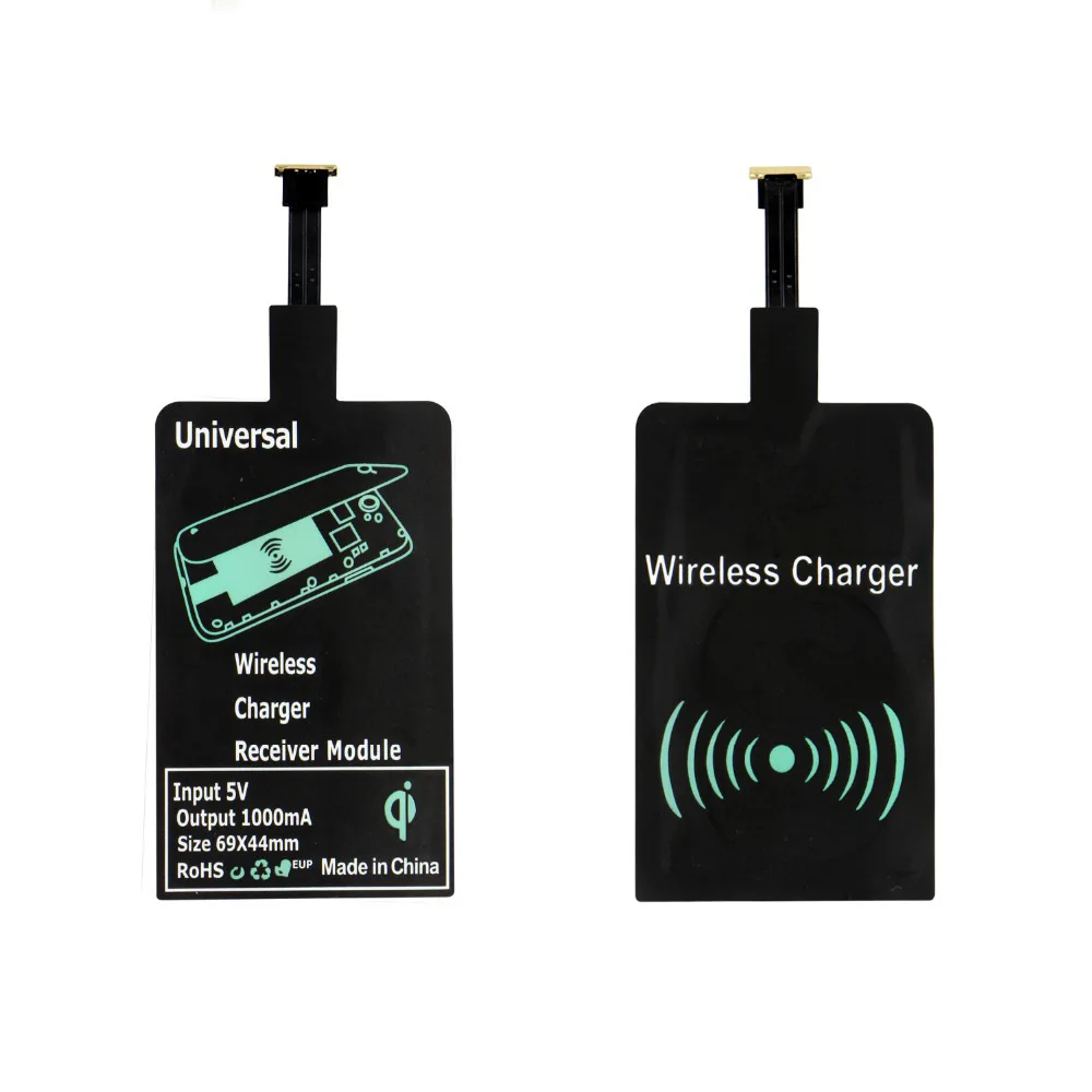 Wireless charging receiver patch for iPhone 7p 7 6 5 5S Micro USB Wireless charging assistance Type C phone attachment adapter
Wireless charging receiver patch for iPhone 7p 7 6 5 5S Micro USB Wireless charging assistance Type C phone attachment adapter