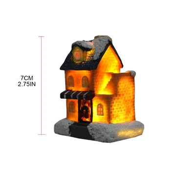 Christmas Decor Night Light Luminous Cottage Dreamy European Style Mini House X6HD 
Christmas Decor Night Light Luminous Cottage Dreamy European Style Mini House X6HD