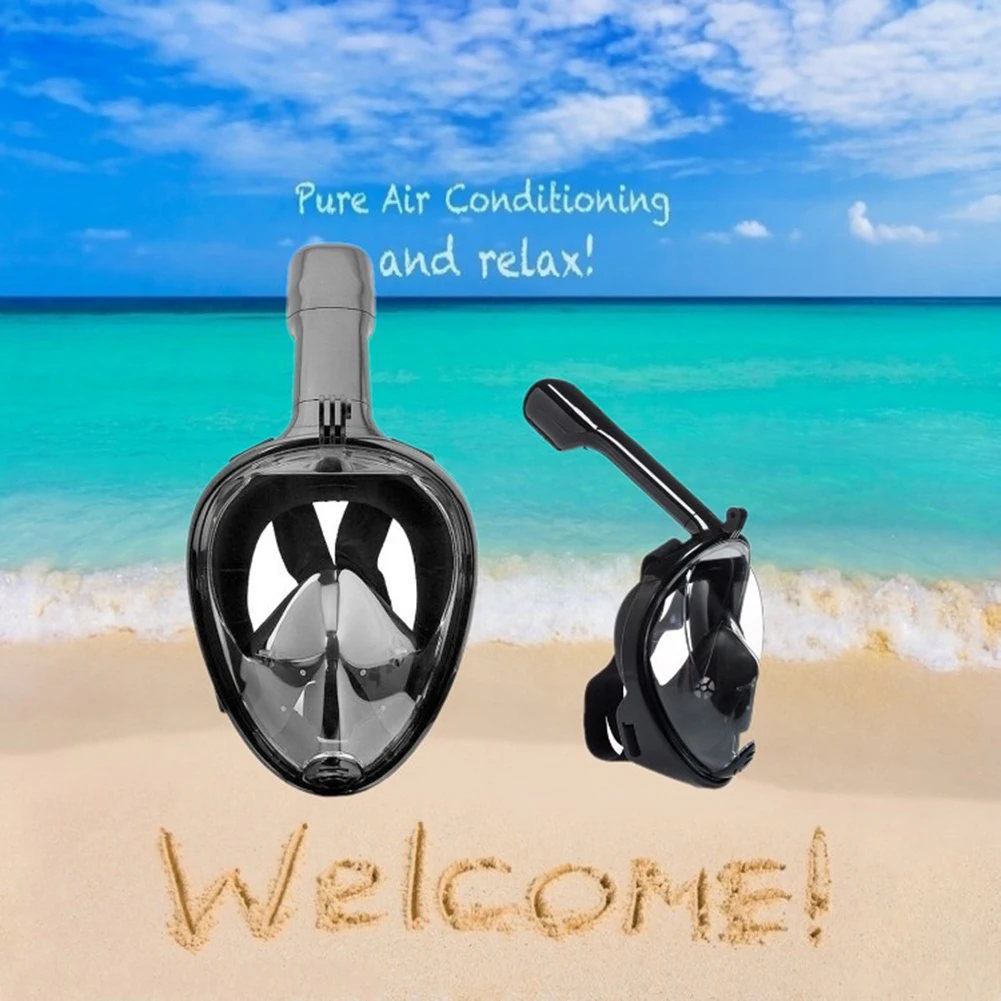 6 Colors Seaside Silicone Diving Mask Anti-Fog Detachable Diving Snorkeling Full Face Mask high Definition Built In Earplug
6 Colors Seaside Silicone Diving Mask Anti-Fog Detachable Diving Snorkeling Full Face Mask high Definition Built In Earplug