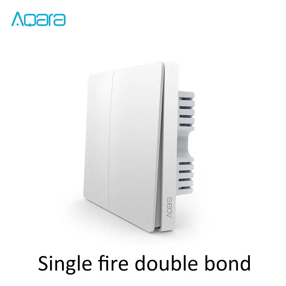 Aqara Home Smart Switches Wireless Wall ZigBee Single Firewire Version Smart Wall Remote Controller - 220V Single/Double Button
Aqara Home Smart Switches Wireless Wall ZigBee Single Firewire Version Smart Wall Remote Controller - 220V Single/Double Button