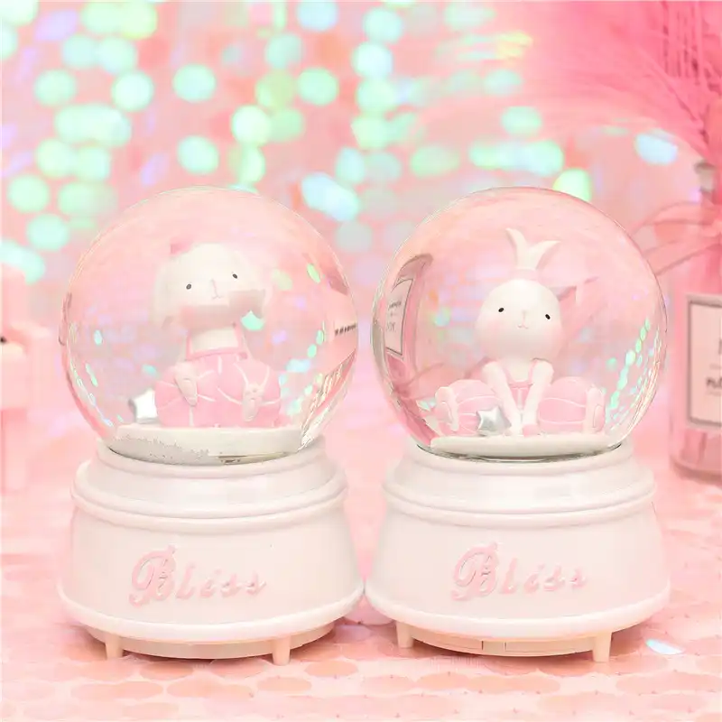ornaments light included crystal ball music birthday gift
