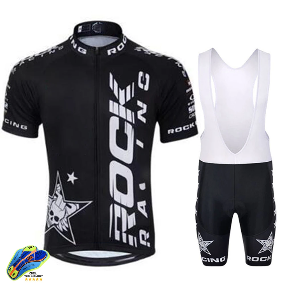 Фото Одежда для велоспорта Rock 2022 мужская летняя одежда с коротким рукавом