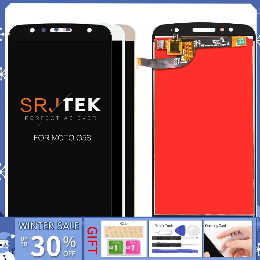 Оригинальный 5 2 "1920x1080 ips lcd для Motorola Moto G5S дисплей сенсорный экран XT1793 XT1794 XT1792