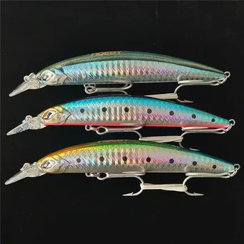 Noeby 3pcs 11cm 18.8g sinking 0.5-1.8m fishing lure minnow hard artificial plug bait deep fishing for sea bass pike lures
Noeby 3pcs 11cm 18.8g sinking 0.5-1.8m fishing lure minnow hard artificial plug bait deep fishing for sea bass pike lures