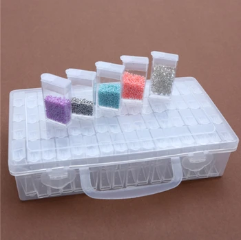 64 Grid Diamond Painting Bead Storage Box Mini Diamond Painting Tool Storage Box Diamond Embroidered Stone Storage Hot Sale
64 Grid Diamond Painting Bead Storage Box Mini Diamond Painting Tool Storage Box Diamond Embroidered Stone Storage Hot Sale