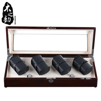 Watch Winder Box Case Storage Shaker Display Automatic Wooden Four Motors 8 Slots Watch Winder Rotation Holder Organizer Piano
Watch Winder Box Case Storage Shaker Display Automatic Wooden Four Motors 8 Slots Watch Winder Rotation Holder Organizer Piano